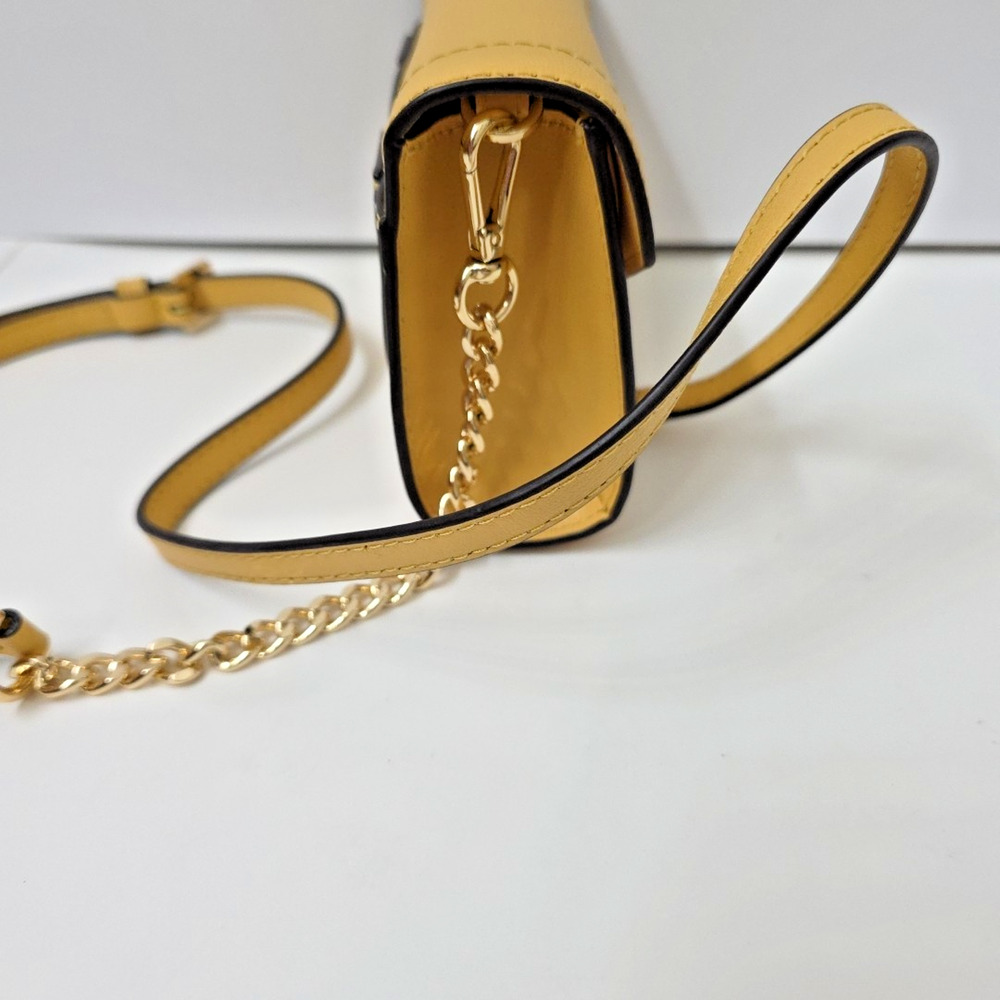 Rare Michael Kors Kinsley Small Leather Convertible Belt Or Crossbody Purse - Picture 6 of 13